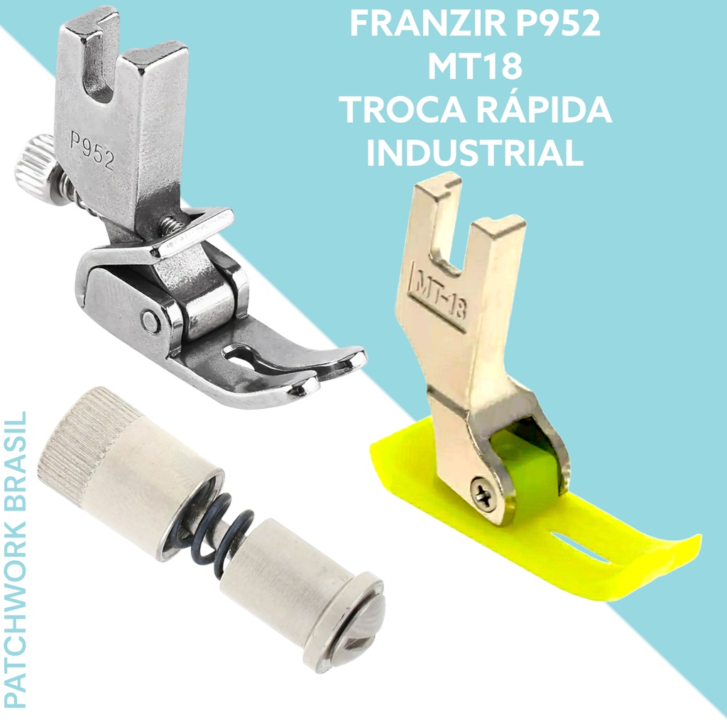 Kit CALCADORES INDUSTRIAL FRANZIR COM REGULAGEM P952, MT18 E TROCA RÁPIDA INDUSTRIAL em Oferta na Shopee