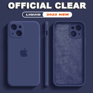 Capa De Silicone Líquido Macio Para IPhone 6 S 8 7 Plus 14 11 13 12 Pro MAX Mini X XR 11Pro XS SE 2020 2022 14Plus 7 + 8 + Protetora Fosca À Prova De Choque