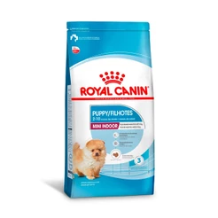 Ração Royal Canin Mini Indoor Junior Cães Filhotes Porte Pequeno 7,5kg