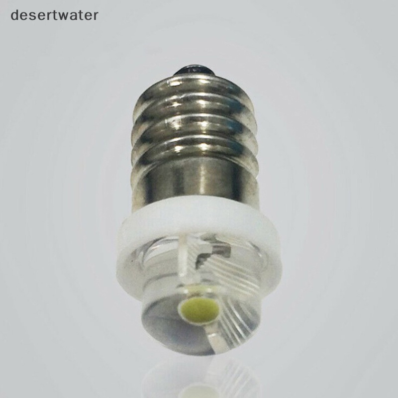 Dwbr 3/4.5/6V 0.5W Lâmpada De Lanterna 6000K Substituição De Soquete LED E10 Branca QDD