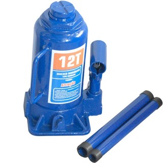 Macaco Hidráulico Tipo Garrafa Suporta 12 Toneladas Oficina Borracharia Mecânica - FortG em Oferta na Shopee