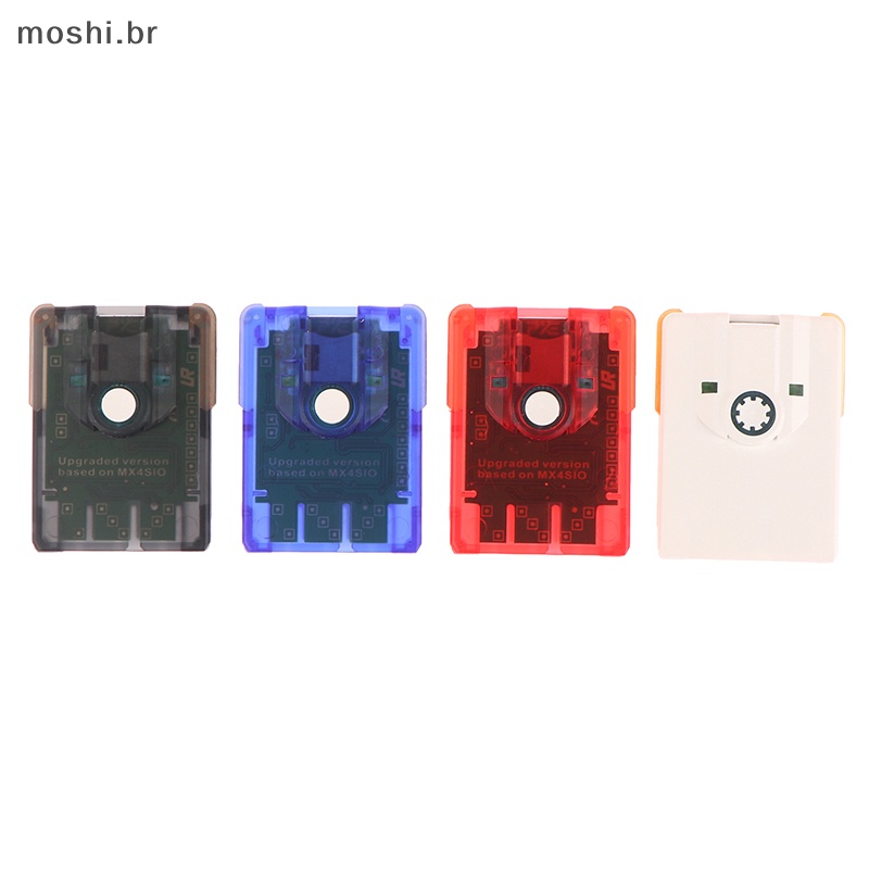 MOSHI MX4SIO Versão Com Slot Duplo Para Cartão SIO2SD TF SD Card Reader Adapter Console PS2 BR