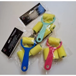Kit De Rolinho Pigmeu C/ 4 Espumas