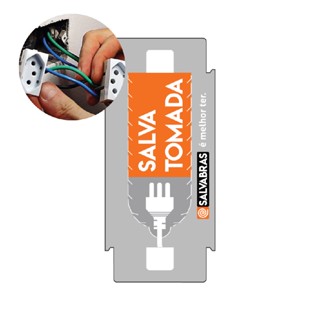Salva Tomada Protecao Para Caixas Eletrica 4X2 Com 30 Unid