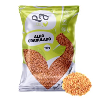 Alho Granulado - 100g - P&P