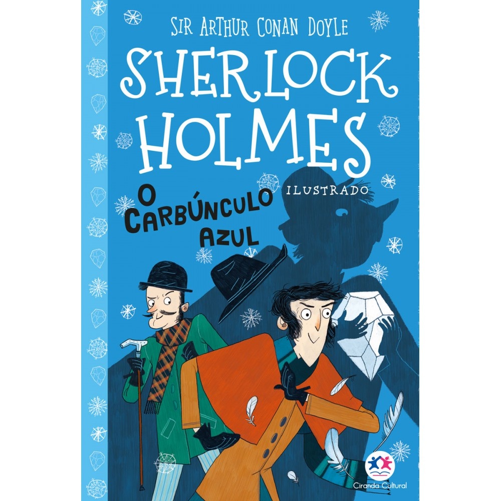 Livro Sherlock Holmes ilustrado - O carbúnculo azul
