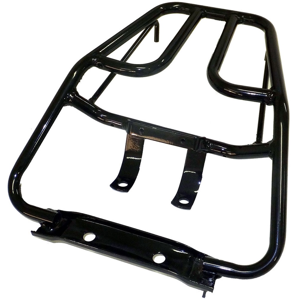 BAGAGEIRO SUPORTE DE BAULETO REFORÇADO PRETO TITAN 125 2000 ATÉ 2004 / FAN 125 2004 ATÉ 2008 POLIMET
