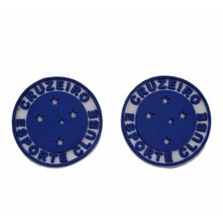 Aplique Emborrachado - Cruzeiro - 30mm - 2un