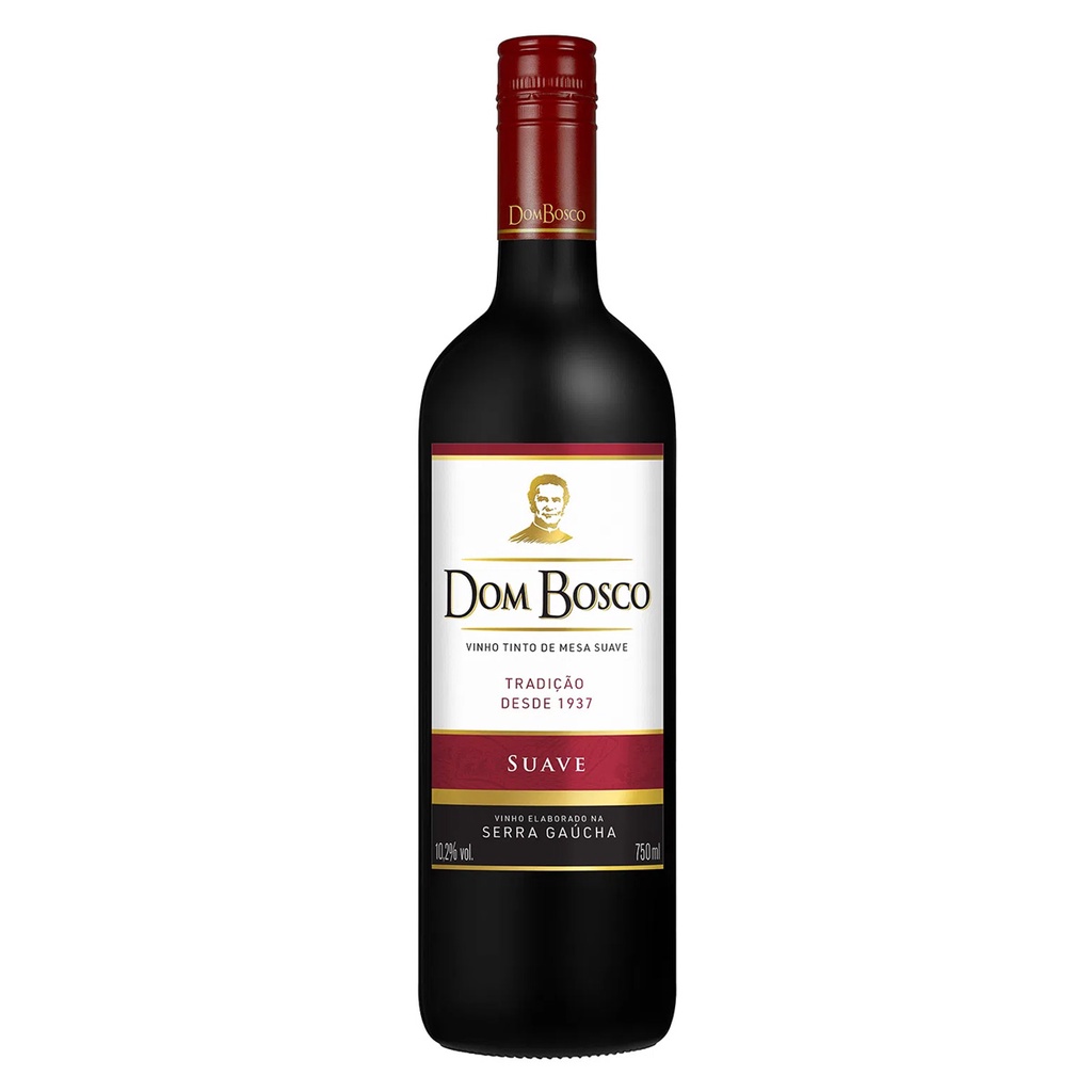 VINHO DOM BOSCO TINTO SUAVE 750ML