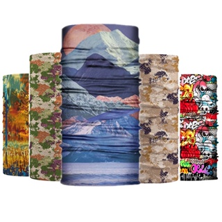 Bandana Turban Anti-Pó UV Buff Cabeça Scarf Face Motocicleta Esporte Topeng Fita De Exterior em Oferta na Shopee