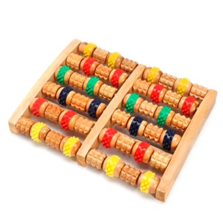 Massageador Para Os Pés Massagem Dor Pé Madeira SuperMedy