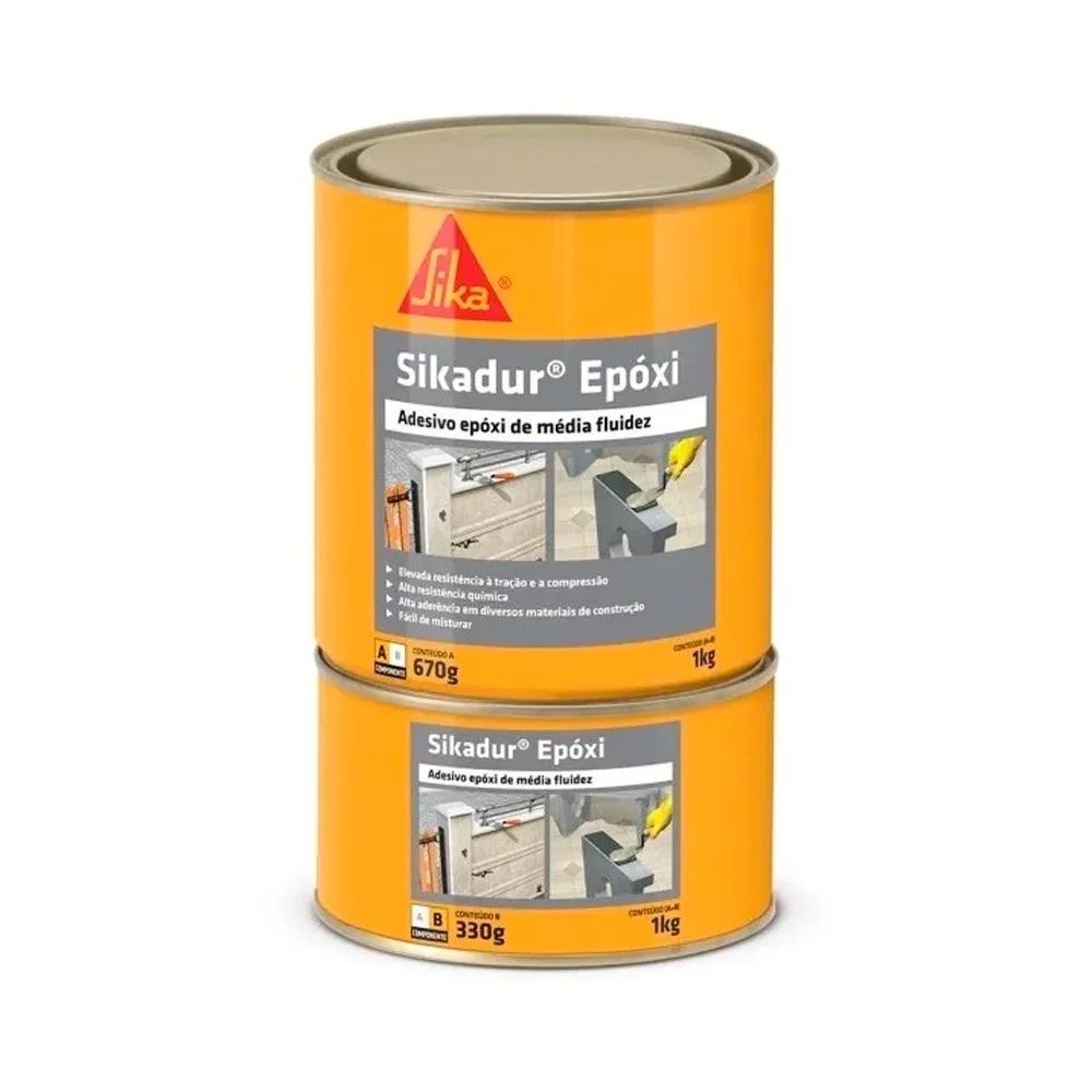 Sikadur Adesivo Epoxi 1kg Sika em Oferta na Shopee