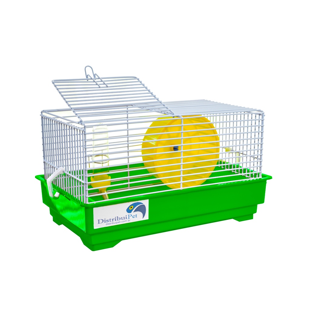 Mini Gaiola Para Hamster Topolino e Pequenos Roedores Completa