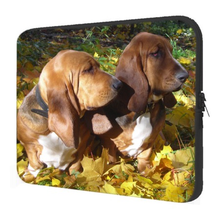 Case Notebook Dogs - Basset, em nome do olfato