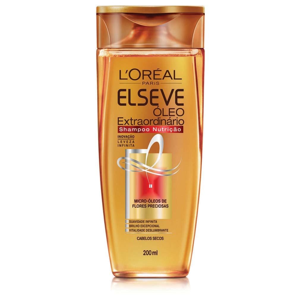 Shampoo Elseve Óleo Extraordinário Nutrição 200ml