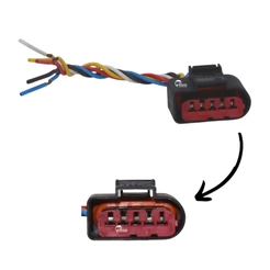 Conector Chicote Do Fluxo Ar Maf Audi A3 A4 A6 Tt 1.8 1.8t