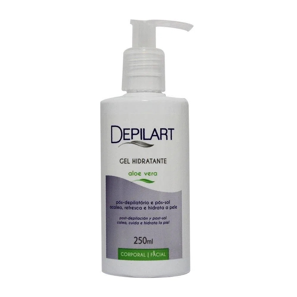 Gel Hidratante Pós Depilatório Ervas Finas 250ml - Depilart