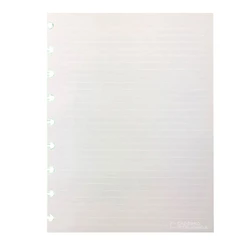 Bloco refil médio pautado linha branca 120g com 30 folhas CIRM3015 Caderno Inteligente