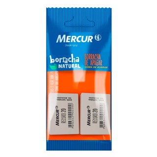 Borracha branca record 20 Blister com 2 unidades Mercur
