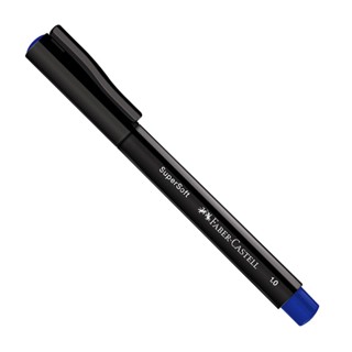 Caneta hidrográfica SuperSoft Azul 1.0mm BPSS/AZZF Faber-Castell