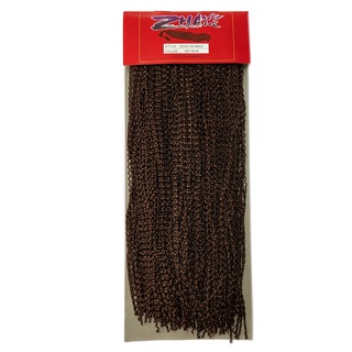 Micro Zizi Cabelo Pacotão 320g Miojinho Trancinha Kanecalon Cor 8 Marrom
