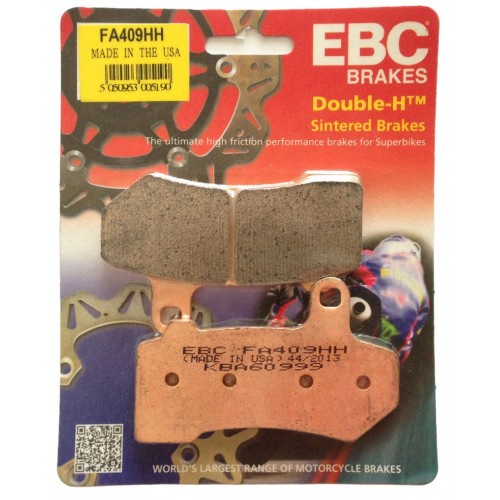 Pastilha Freio EBC FA409HH Harley Davidson Dianteira e Traseira 2008 em Diante V-ROD / NIGHT ROD / Road KING / Street Glide / Electra /