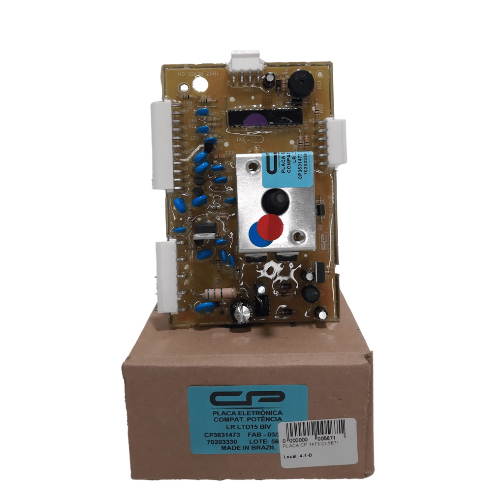 Placa Eletrônica Potência Lavadora Electrolux CP Eletrônica 1473