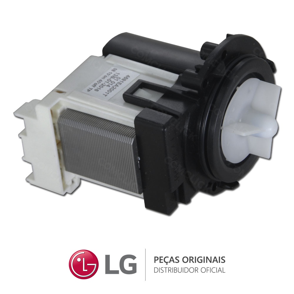 Bomba de Drenagem Recirculação 127V 4681EA2001T Lava Seca LG WD-12270RD WM20VVS6