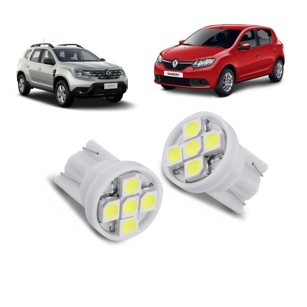 Lampada Led Lanterna Luz Teto Renault Clio Sandero Logan Duster Envio Rapido em Oferta na Shopee