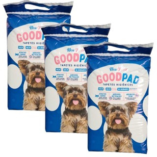 Tapete Higiênico para cães Good Pads 30un kit com 3 pacotes