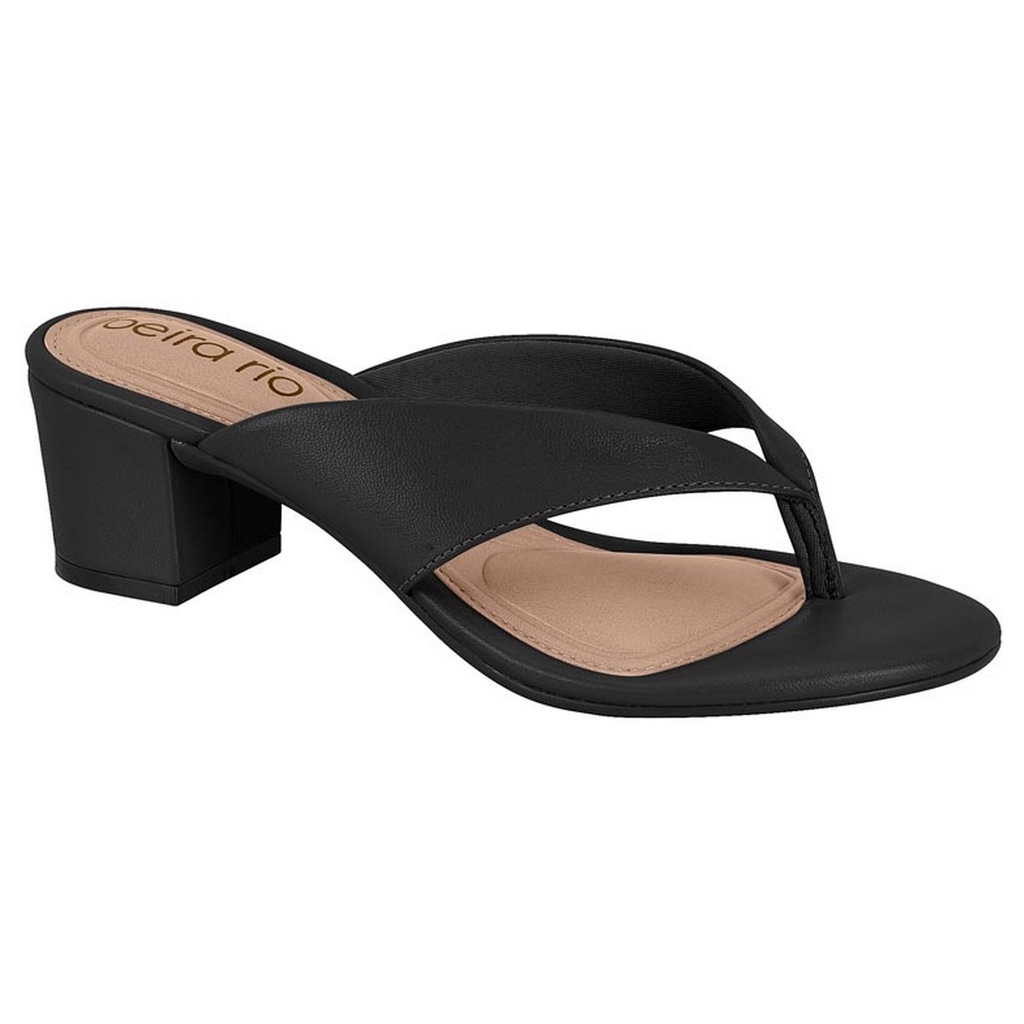 Tamanco Feminino Dedo  Beira Rio 8246.1159 Napa Salto Baixo em Oferta na Shopee