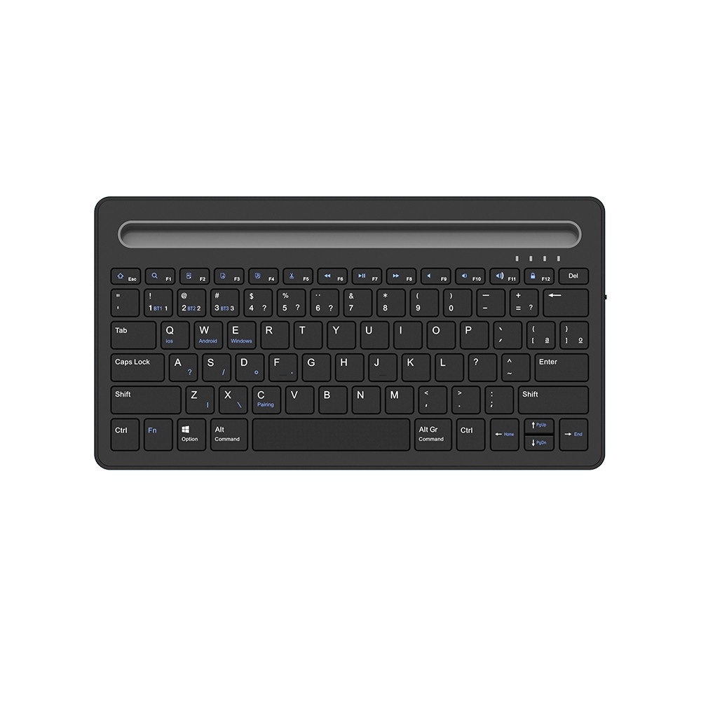 Teclado Sem Fio Bt C/ Apoio para Smartphones 5 Anos de Garantia XK100 Rapoo - RA040