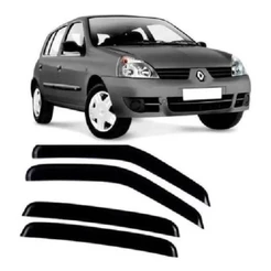 Calha De Defletor De Chuva 4 Portas Todos Renault Clio 11001A