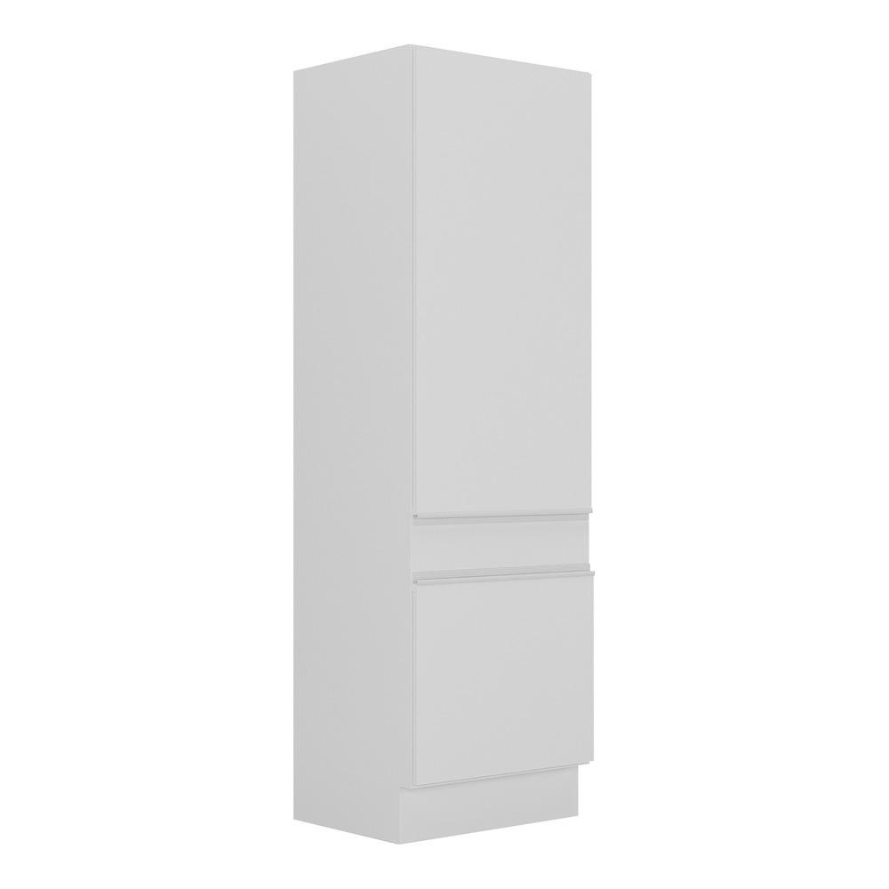 Paneleiro com Rodapé 2 Portas Veneza Multimóveis MP2119.891 Branco em Oferta na Shopee