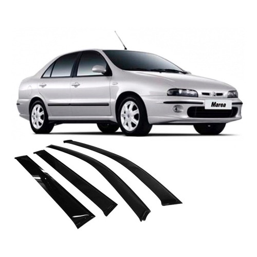 Defletor Calha de Chuva Marea Sedan 4 Portas Ecoflex