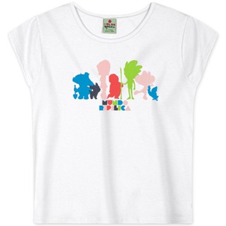 Blusa Infantil Menina Manga Curta Mundo Ripilica