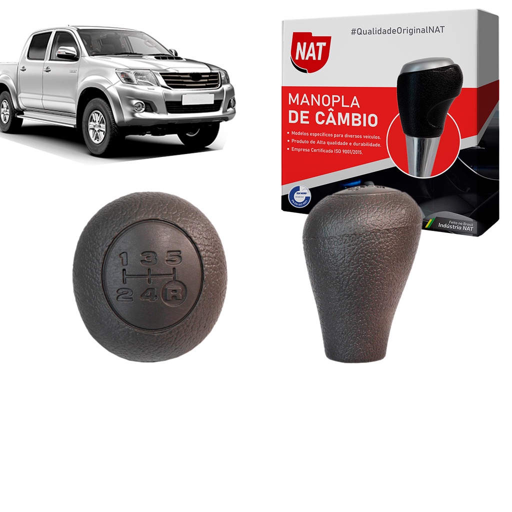 Manopla de Câmbio Toyota Hilux 1995 Até 2011 C/ 5 Marchas em Oferta na Shopee