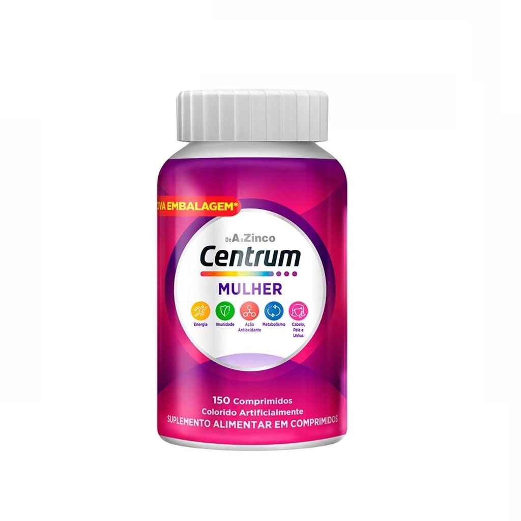 Centrum Mulher Suplemento C/ 150 Comprimidos