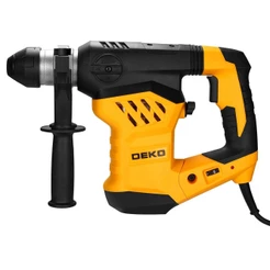 Martelete Perfurador Rompedor 2 em 1 SDS Plus 1600W 6J Profissional Ponteiras e Brocas - Deko