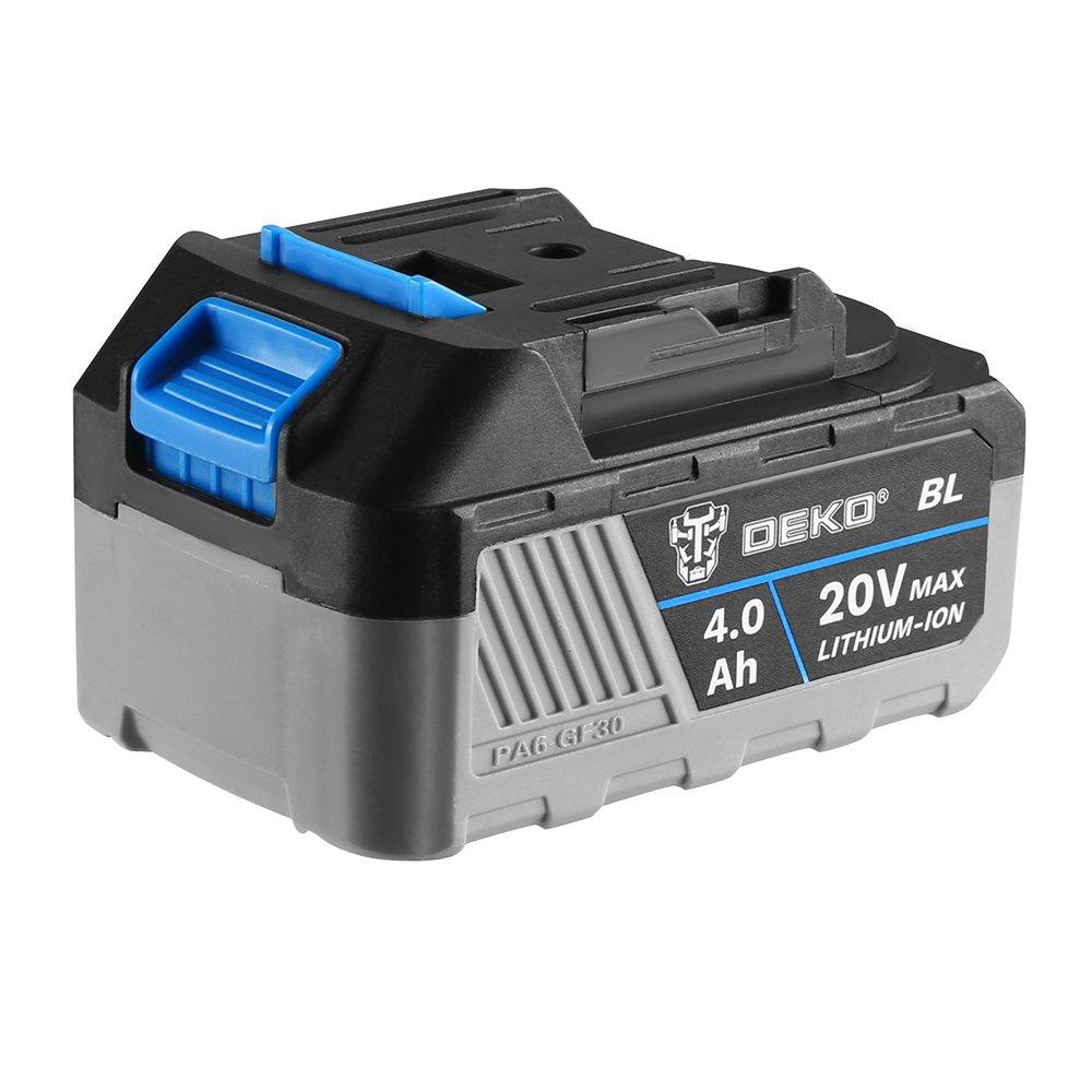 Bateria DX BL Lítio Ion 4Ah 20V Intercambiável Ferramentas - Deko em Oferta na Shopee