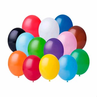 500 Balão Bexiga Lisa 8" Polegadas Happy Day