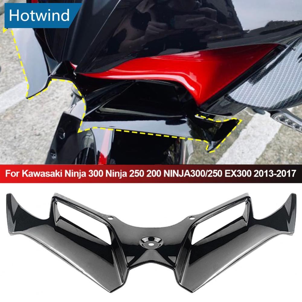 Motorcycle Kit Asa Aerodinâmica Spoiler Acessórios  Motores ForKawasaki Ninja 300 250 200 NINJA300/250 EX300 2013-2017