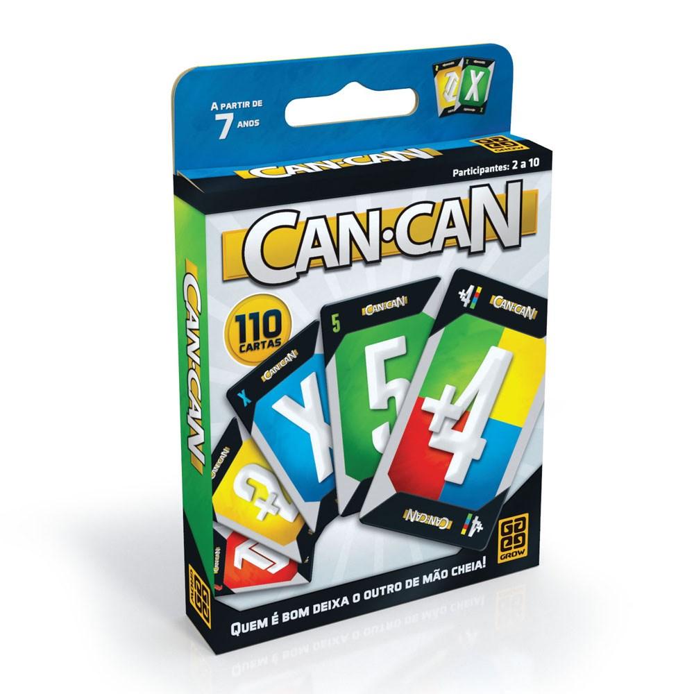 Jogo de Cartas Can Can - Grow em Oferta na Shopee
