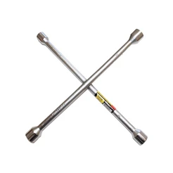 Chave De Roda Em Cruz Cruzeta 17 - 19 - 21 - 23mm Automotivo Troca Rápida Fácil Pneu
