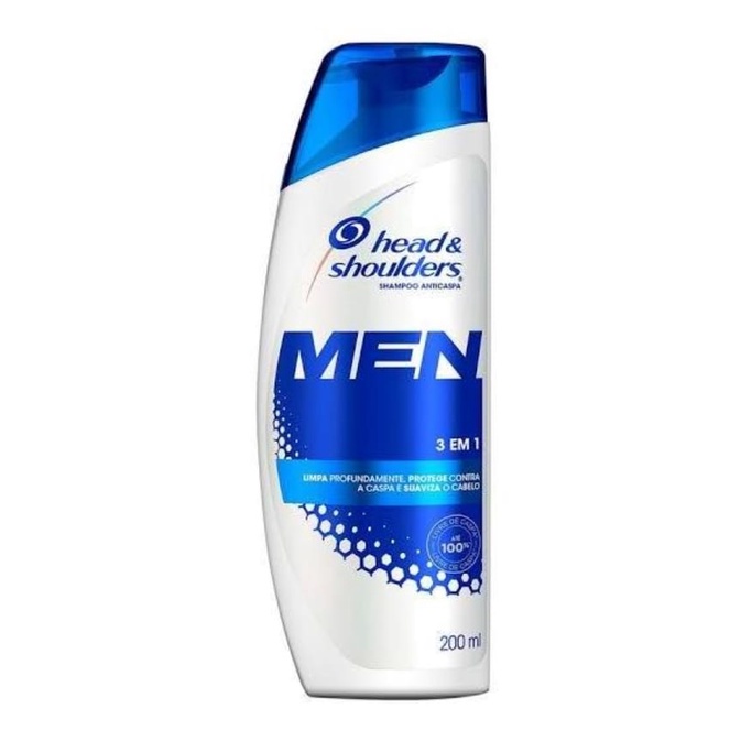 Shampoo Head & Shoulders Anticaspa Men 3 em 1 200ml