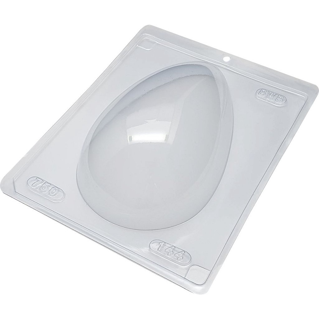 Forma de Acetato Ovo 750g Liso Cód. 144 BWB