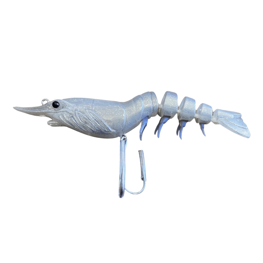 Isca Artificial Shirimp Move Albatroz 110 14,5gr 05 - Robalo , Badejo , Garoupa ( água salgada ) Tucunaré ( água doce)