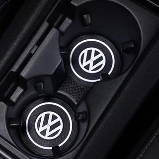 1/2pcs Logotipo Do Carro Silicone Antiderrapante Acessórios Para Bases De Água À Prova D