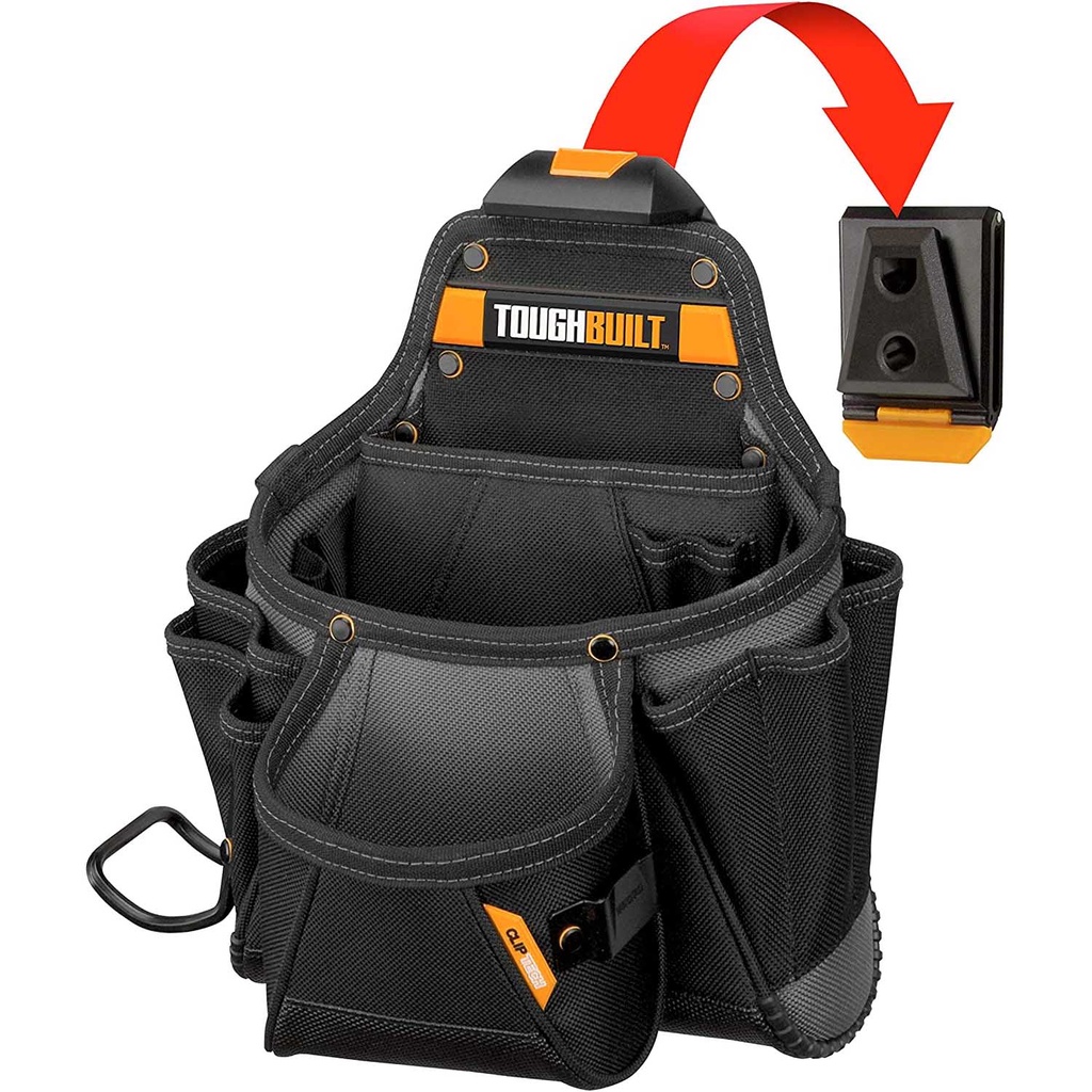 Bolsa Porta Ferramentas Uso Geral TOUGHBUILT TB-CT-01 ClipTech