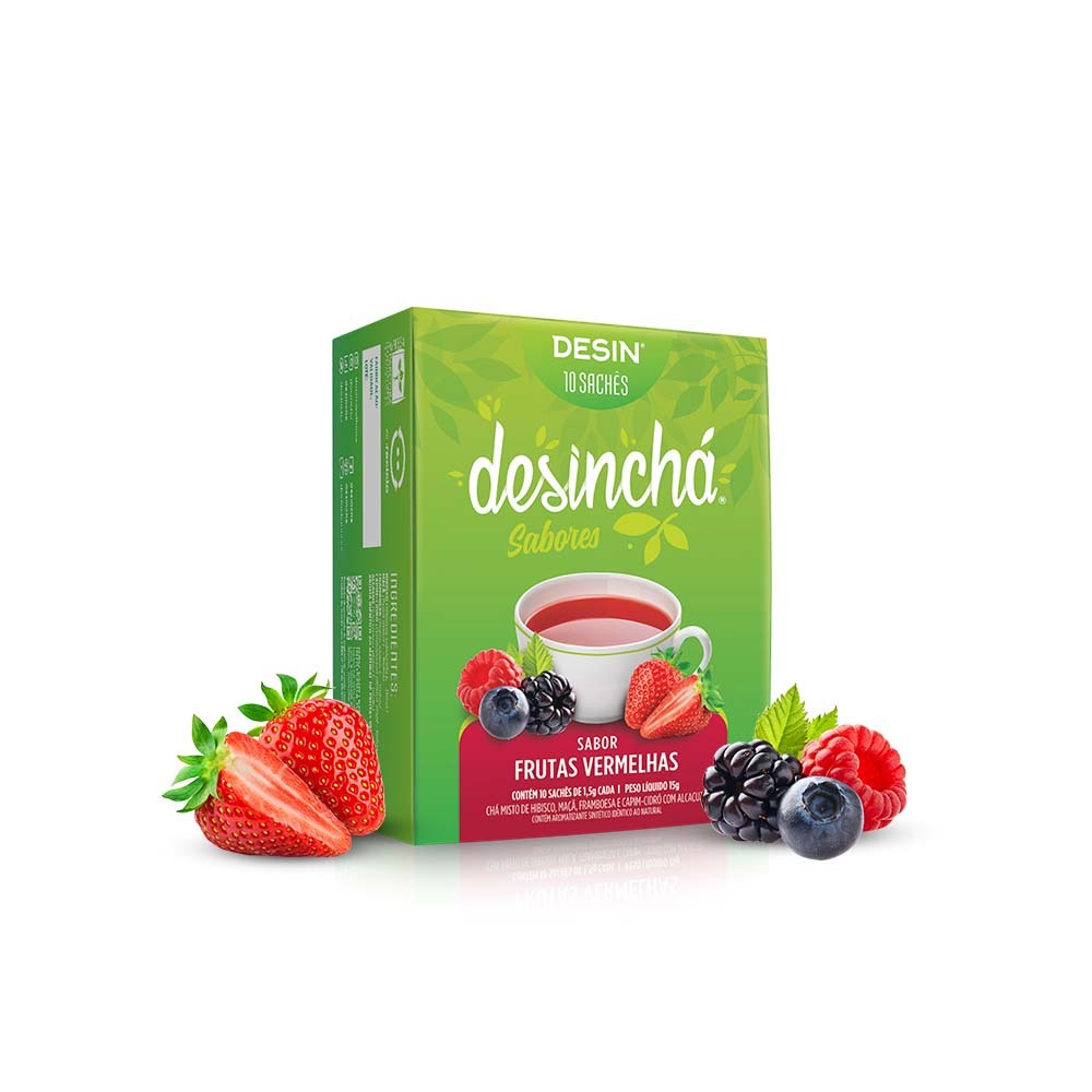 Desincha 10 - Frutas Vermelhas em Oferta na Shopee